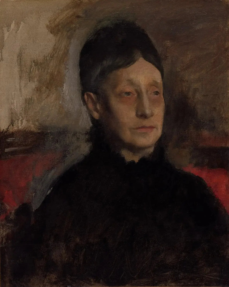 Stefanina Primicile Carafa, marquise de Cicerale et duchesse de Montejasi - Edgar Degas