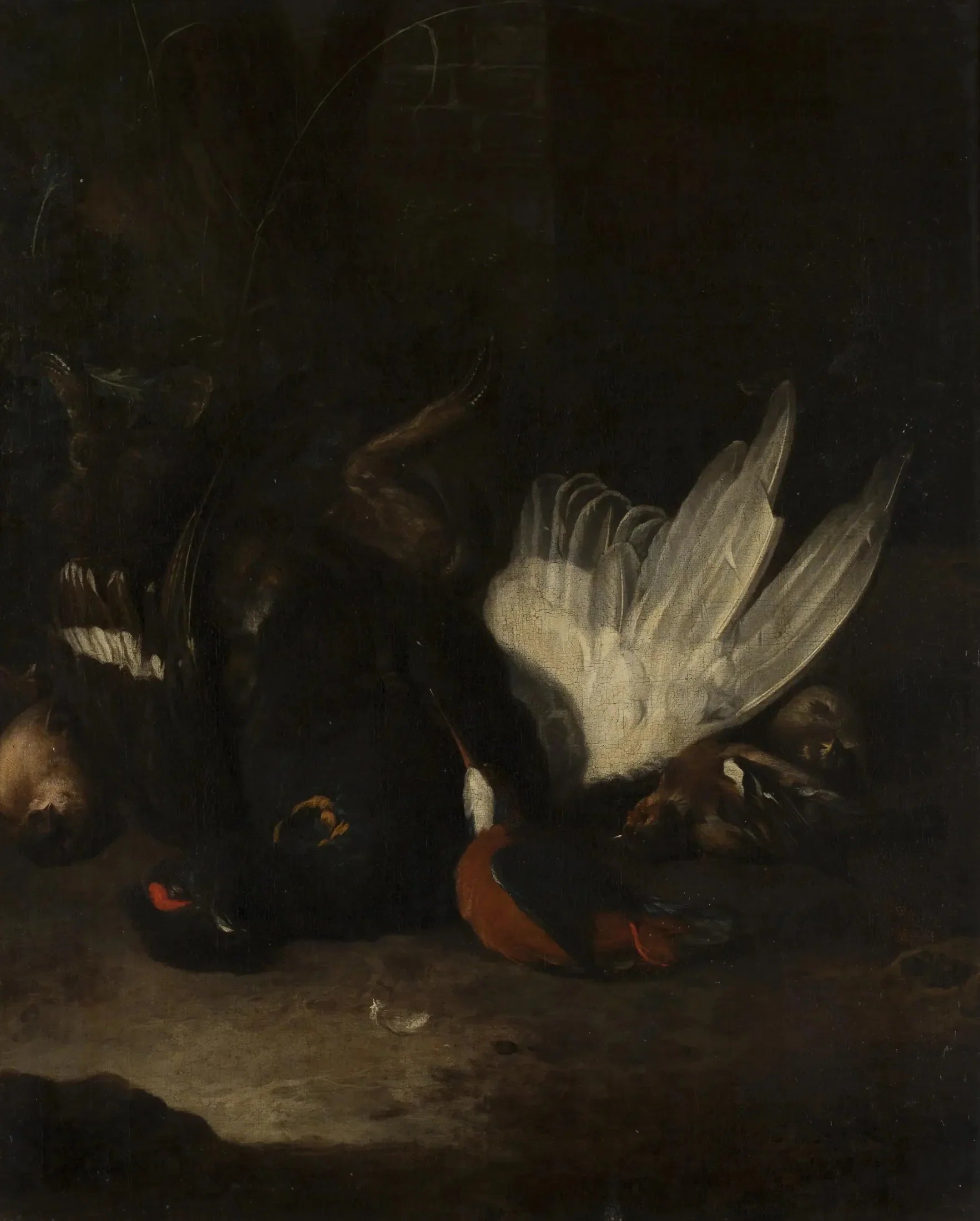 Still Life with Dead Birds - Melchior de Hondecoeter image 1 copie peinte à la main à l’huile