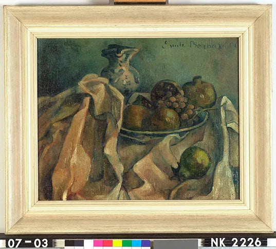 Stilleven met fruit en kan - Émile Bernard