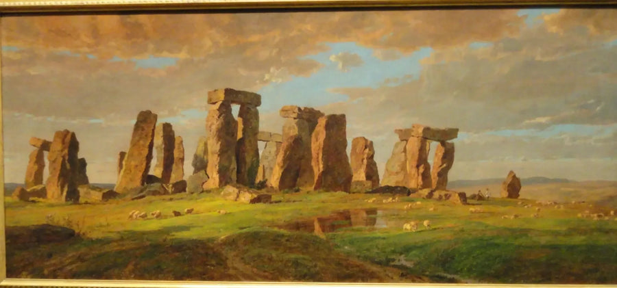 Stonehenge - Jasper Francis Cropsey