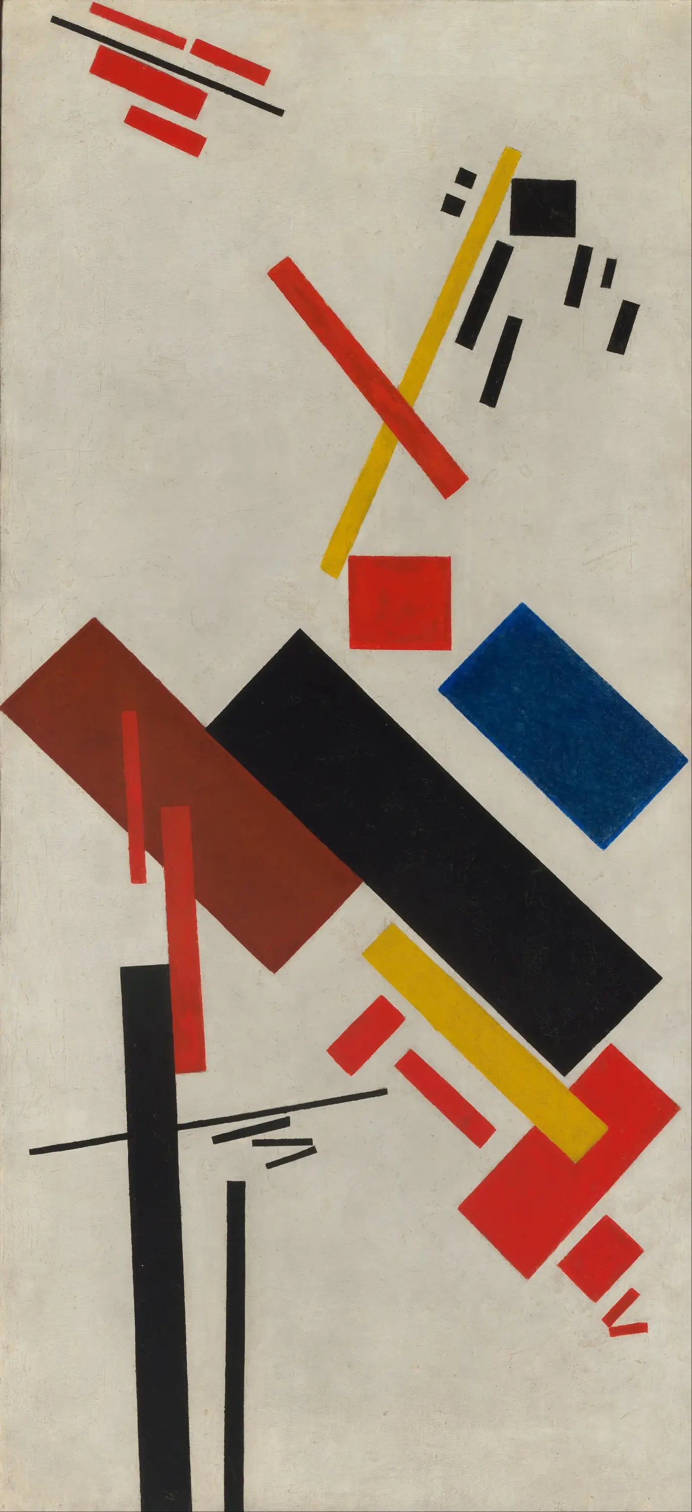 Stroyuschiysya dom - Kazimir Malevich image 1 reproduction de peinture à l’huile