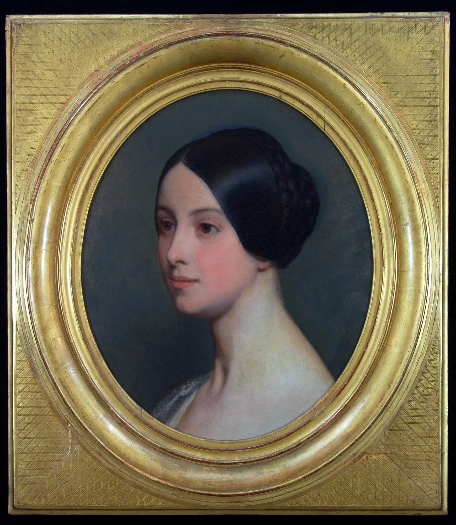 Studiekop - Ary Scheffer image 1 reproduction artisanale de tableau