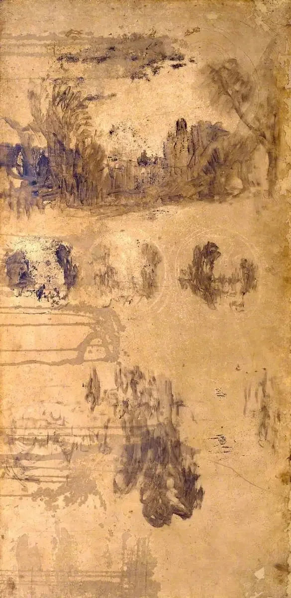 Studies for ‘Dawn of Christianity’ - J. M. W. Turner