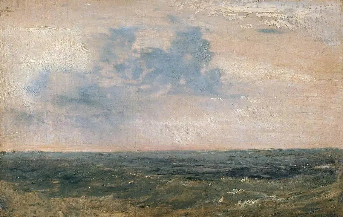 Study of Sea and Sky, Isle of Wight - J. M. W. Turner image 1 copie de tableau peinte à la main