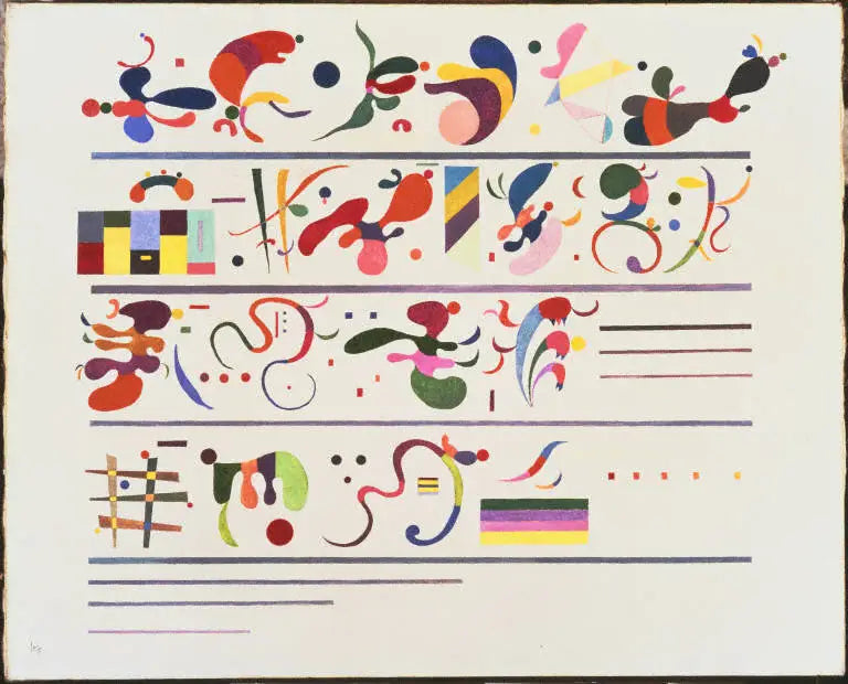 Succession - Vassily Kandinsky image 1 reproduction d’œuvre d’art à l’huile
