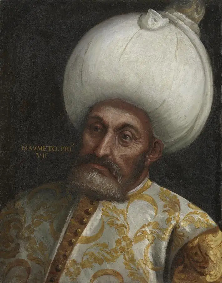 Sultan Mahomet Ier - Paul Véronèse image 1 copie de tableau peinte à la main