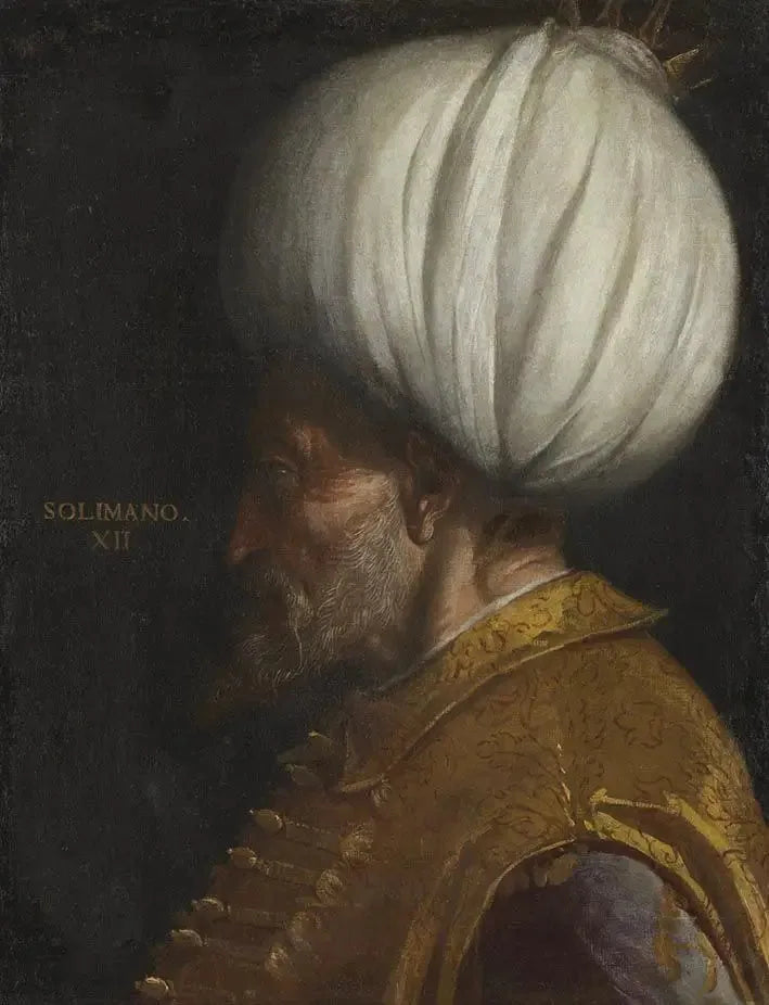Sultan Soliman II. - Paul Véronèse image 1 tableau peint à l’huile sur toile