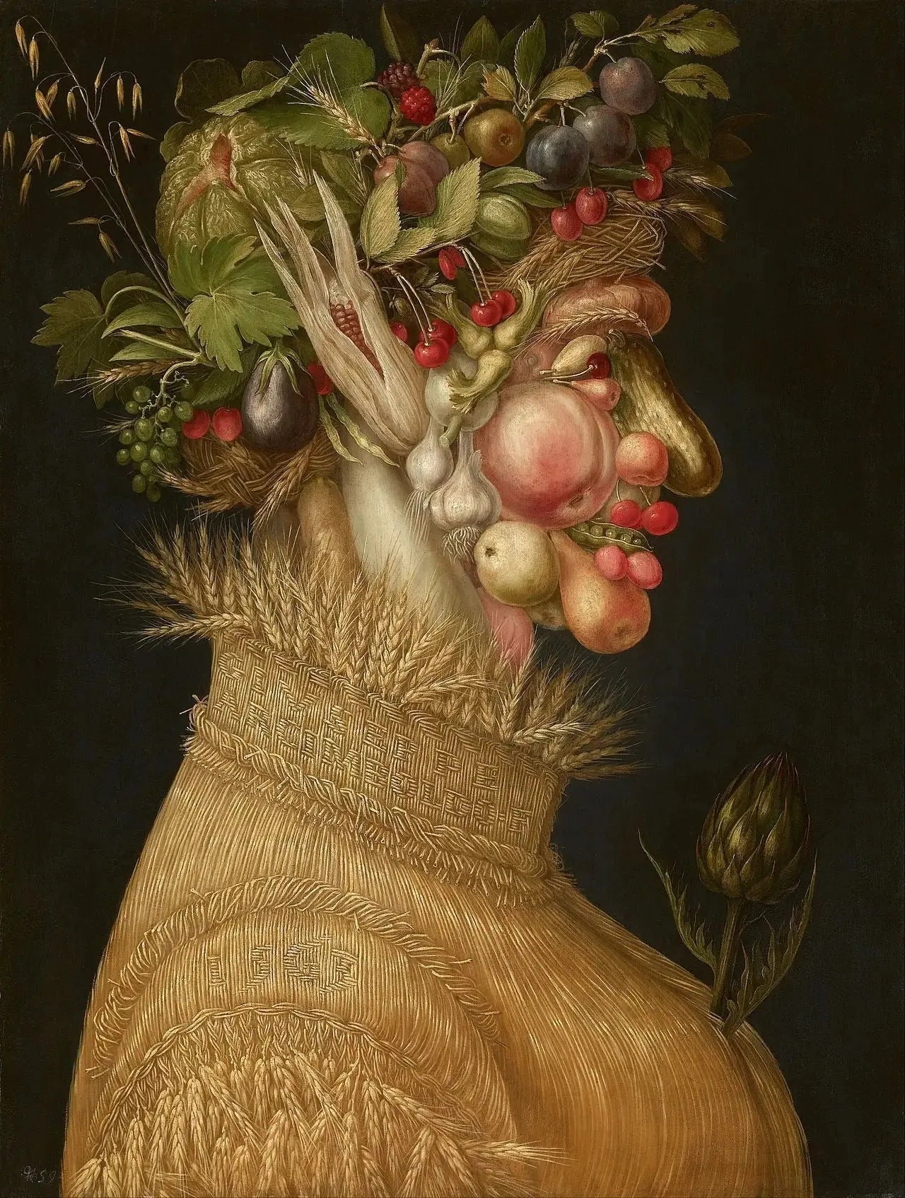 Summer - Giuseppe Arcimboldo image 1 copie de tableau peinte à la main
