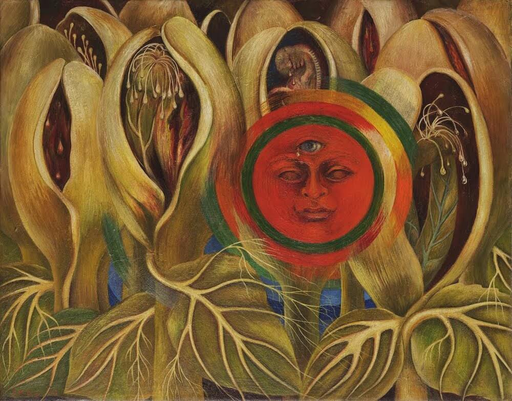 Soleil et vie - Frida Kahlo image 1 reproduction de peinture à l’huile