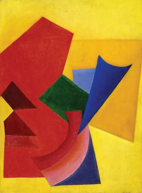 Suprématisme - Olga Rozanova image 1 tableau peint à l’huile sur toile