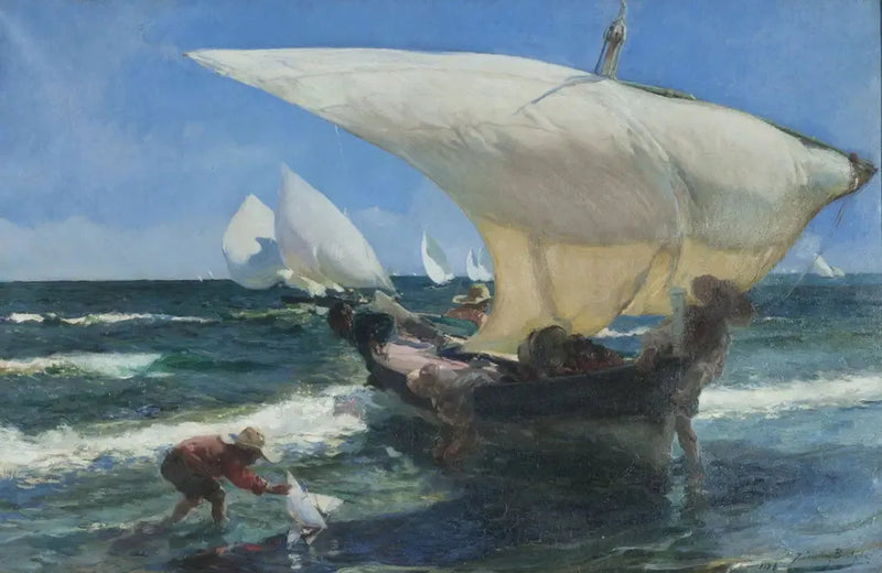Sur la côte de Valence - Joaquín Sorolla