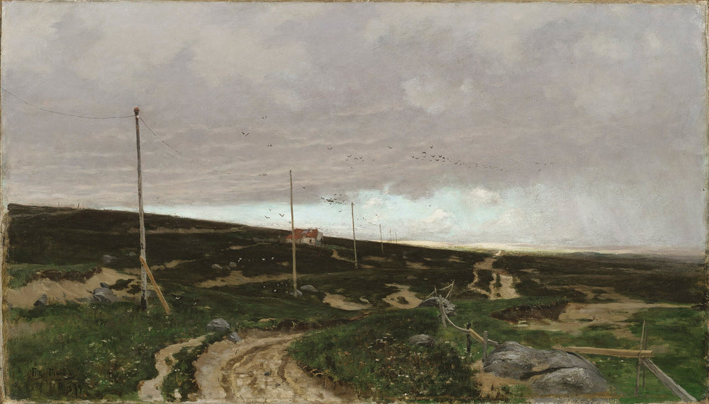 Sur la côte. Motif de Jaeren, Norvège - Frits Thaulow