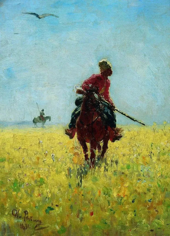 Sur la piste - Ilya Repin