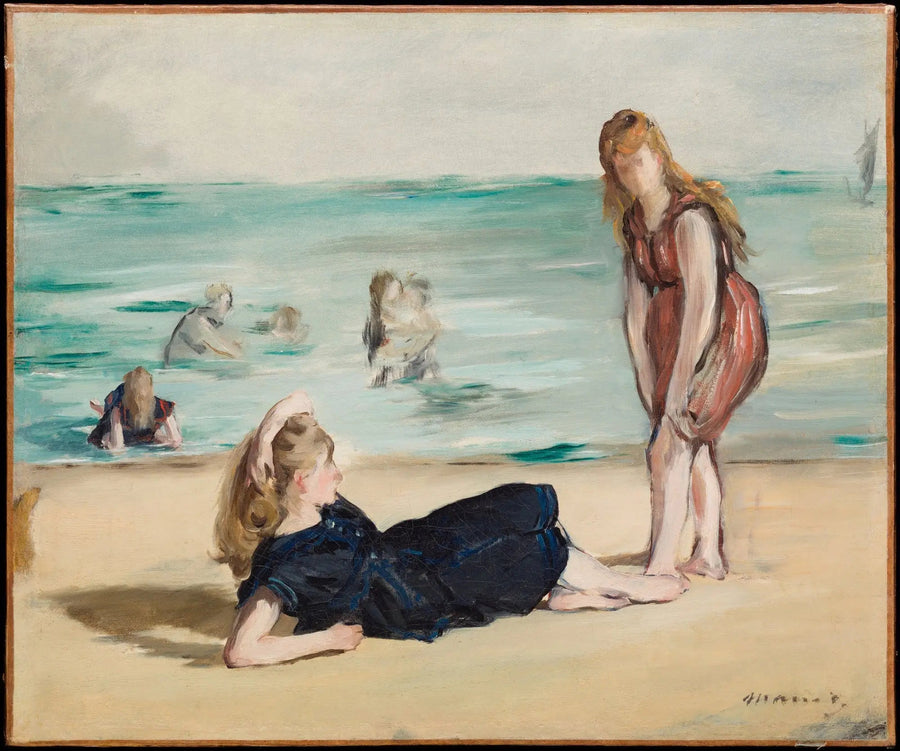 Sur la plage - Édouard Manet