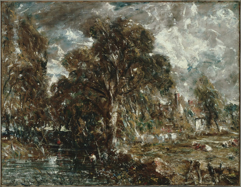 Sur la rivière Stour - John Constable