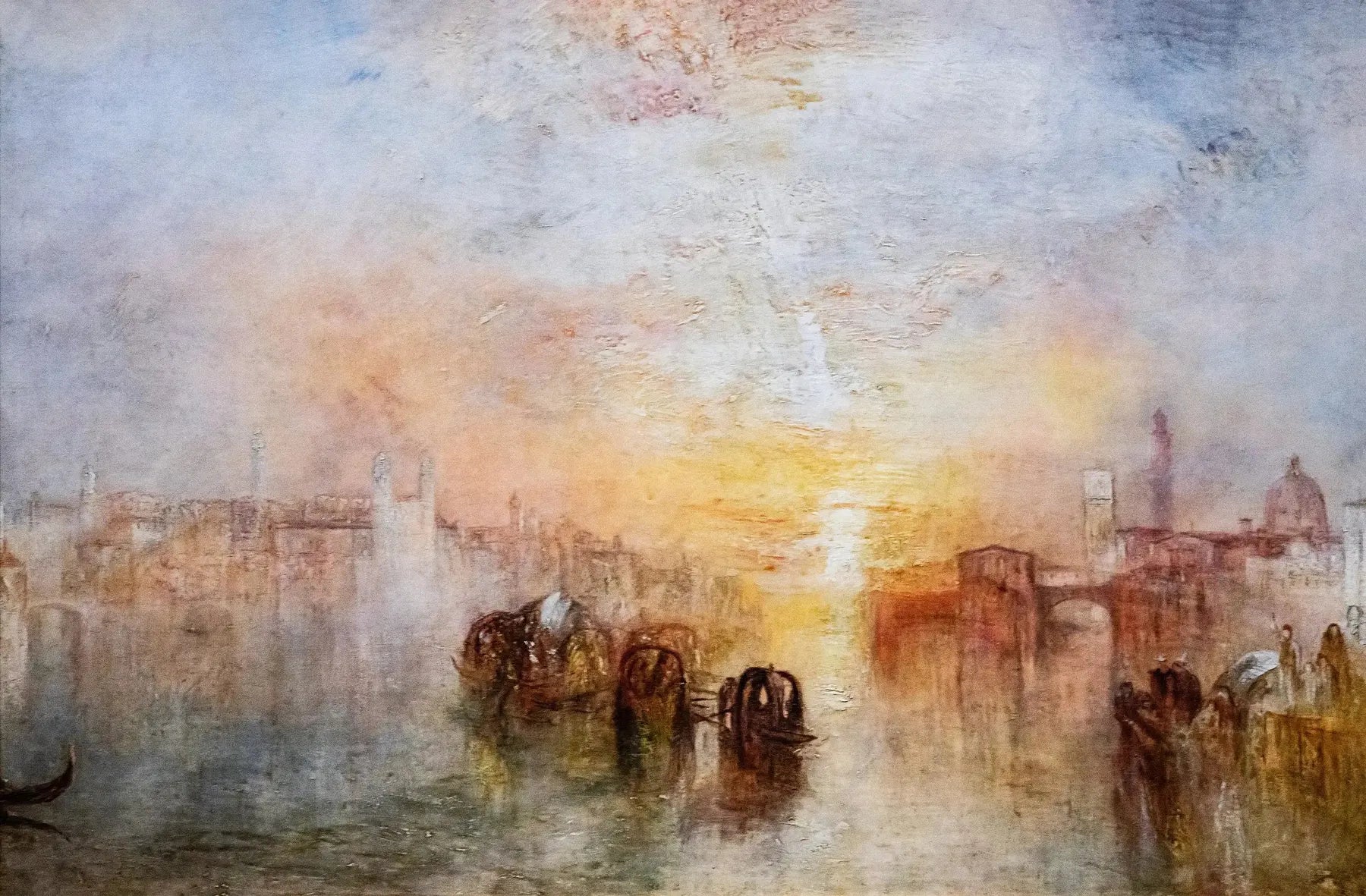 Sur le chemin du bal (San Martino) - J. M. W. Turner image 1 reproduction de peinture à l’huile