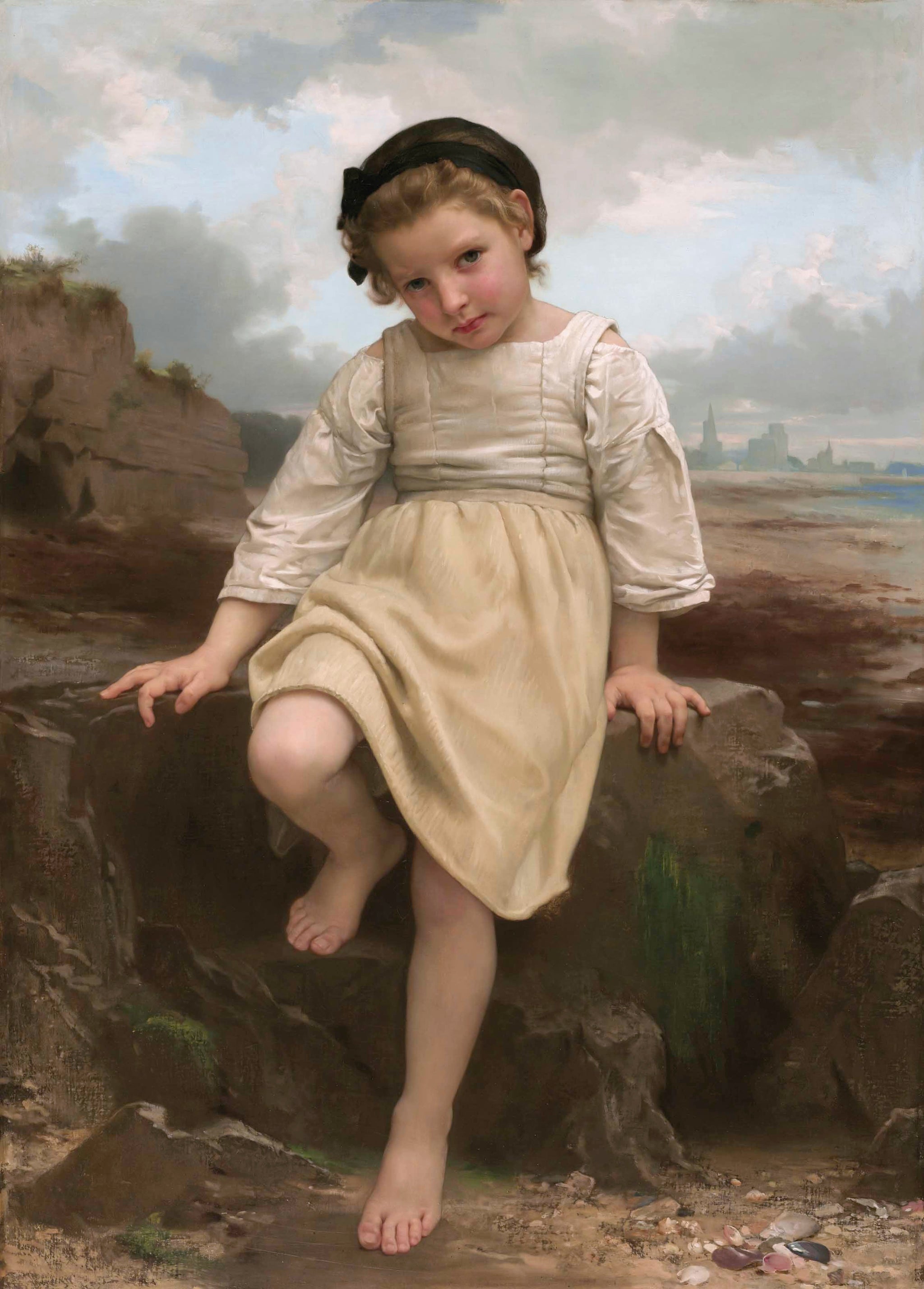 Sur le rocher (1872) - Bouguereau