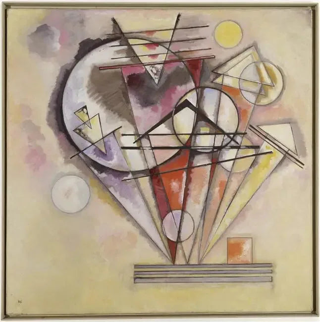 Sur les pointes - Vassily Kandinsky