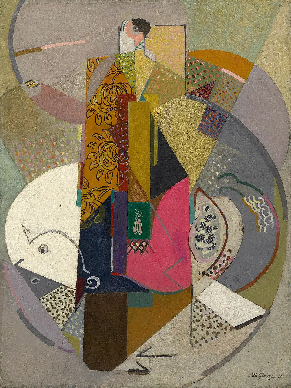 Sur une écuyère de haute école - Albert Gleizes image 1 copie peinte à la main à l’huile