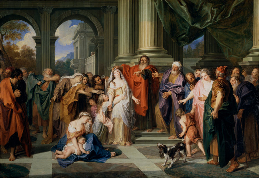 Susannah accusée d'adultère - Antoine Coypel