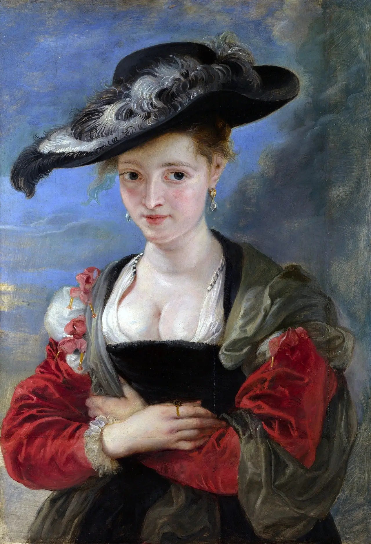 Susanne Fourment (Le chapeau de paille) - Peter Paul Rubens image 1 tableau peint à l’huile sur toile