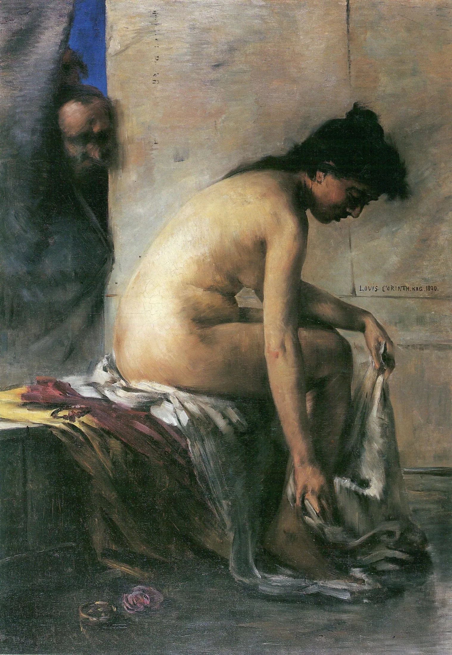 Suzanne dans le bain - Lovis Corinth image 1 reproduction de peinture à l’huile