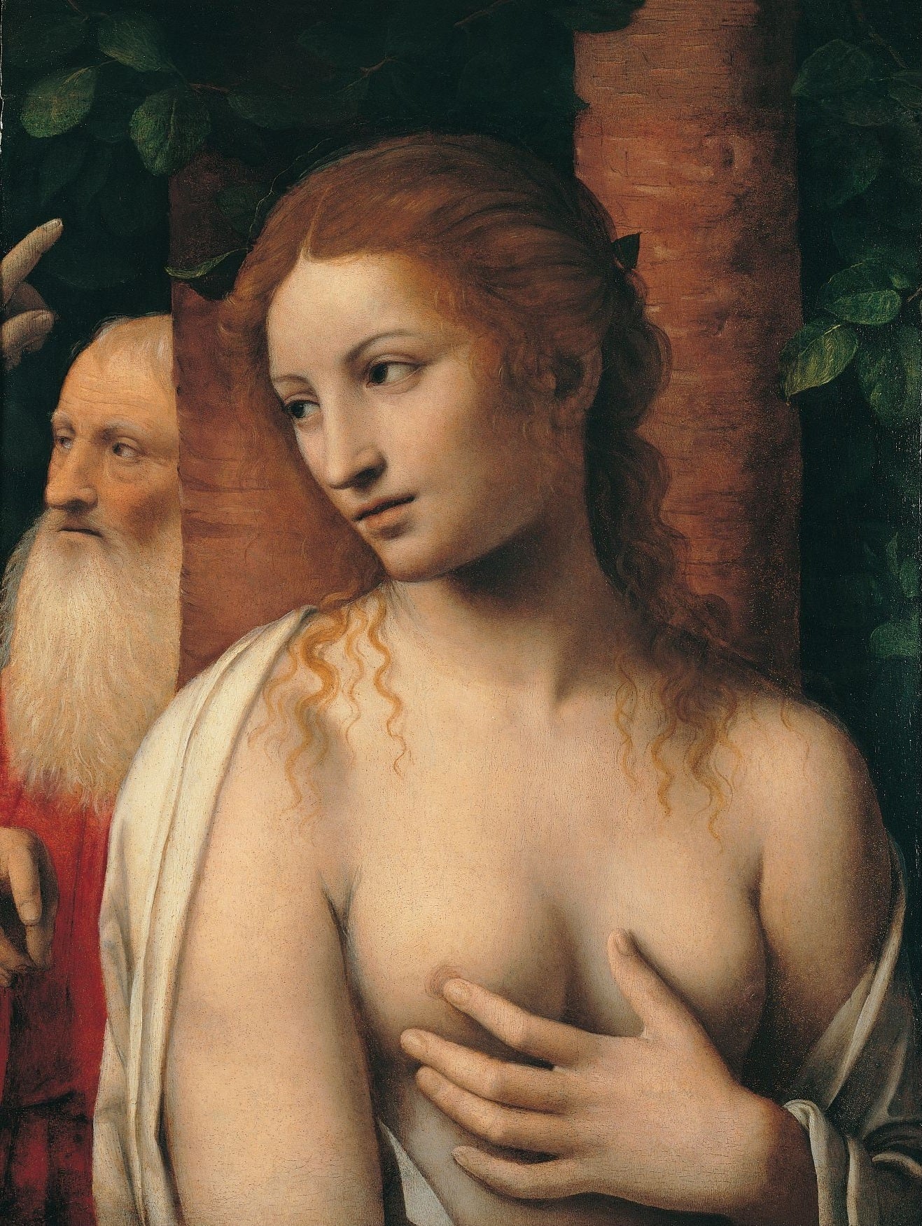 Suzanne et les anciens - Bernardino Luini image 1 reproduction de peinture à l’huile