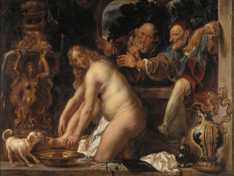 Suzanne et les anciens - Jacob Jordaens