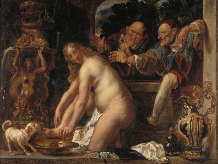 Suzanne et les anciens - Jacob Jordaens