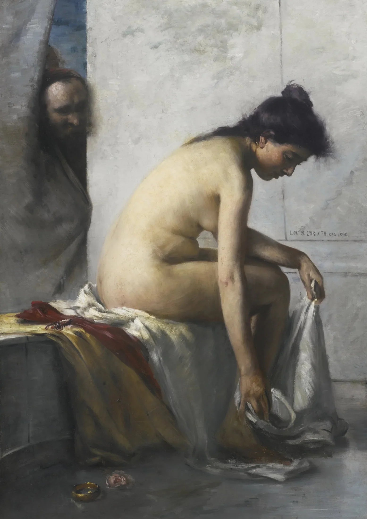 Suzanne et les anciens - Lovis Corinth image 1 copie de tableau peinte à la main