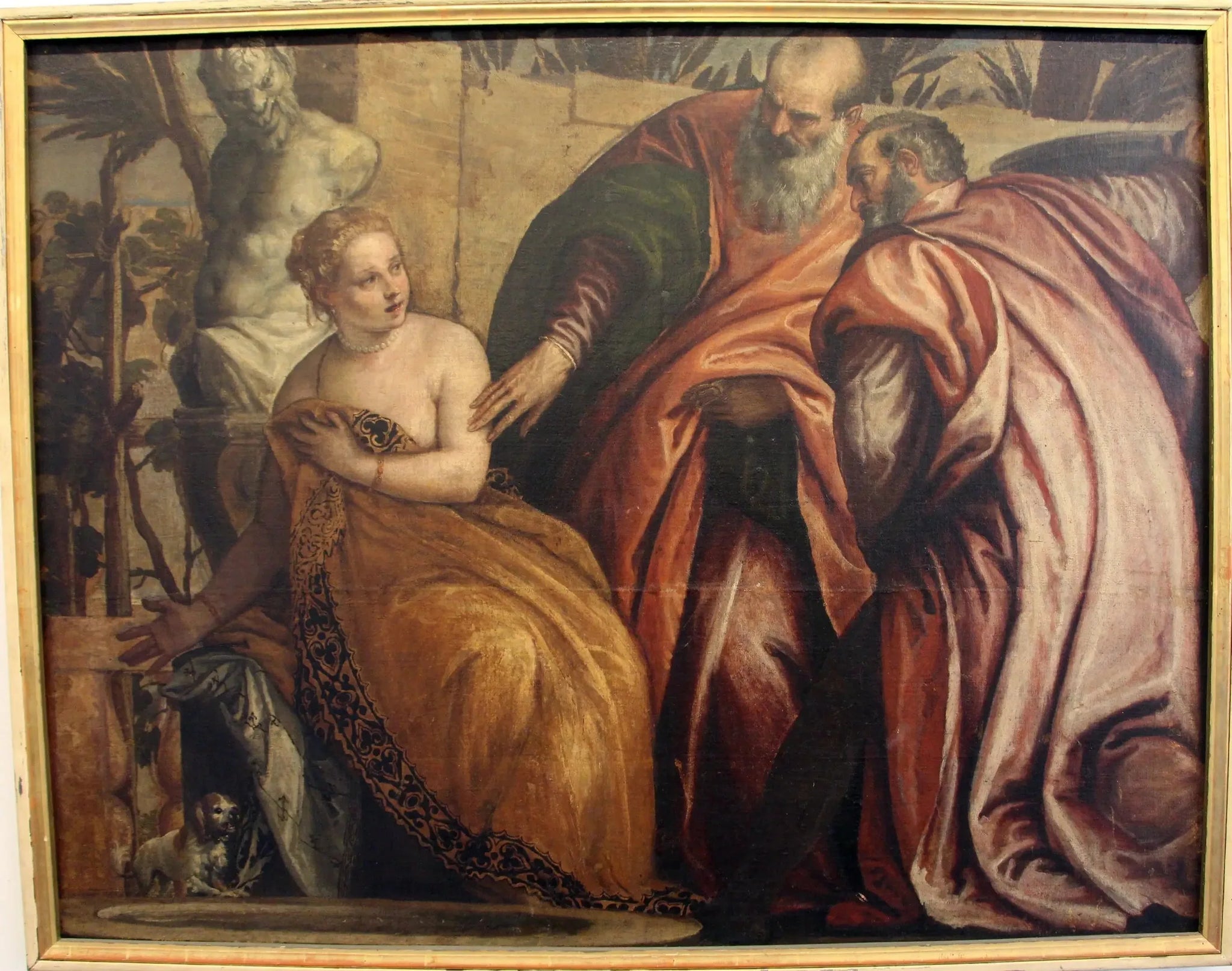 Suzanne et les Vieillards - Paul Véronèse image 1 reproduction d’œuvre d’art à l’huile