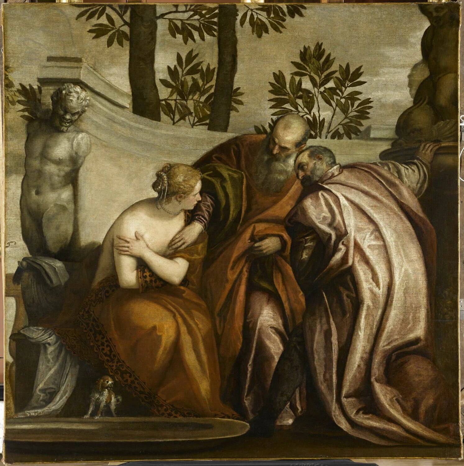 Suzanne et les vieillards - Benedetto Caliari