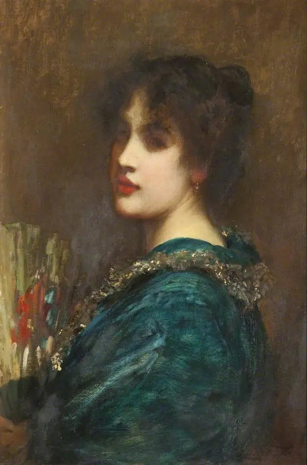Sylvia - Luke Fildes image 1 reproduction de peinture à l’huile