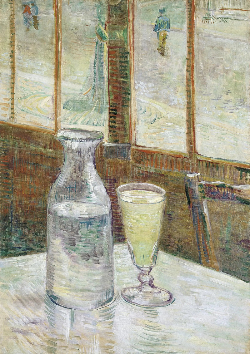 Table de café avec absinthe - Vincent van Gogh