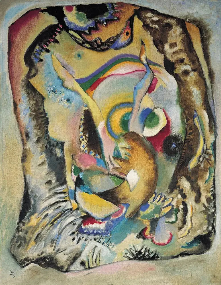 Tableau sur fond clair - Vassily Kandinsky