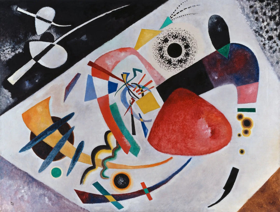 Tache rouge II - Vassily Kandinsky