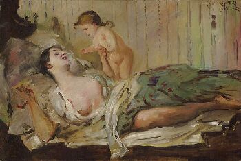 Tändelei II - Lovis Corinth