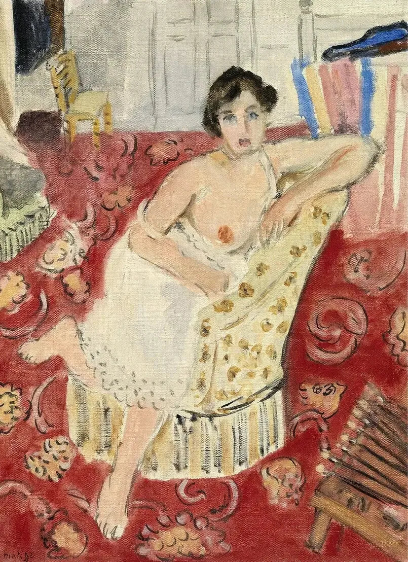 Tapis rouge - Henri Matisse image 1 tableau peint à l’huile sur toile