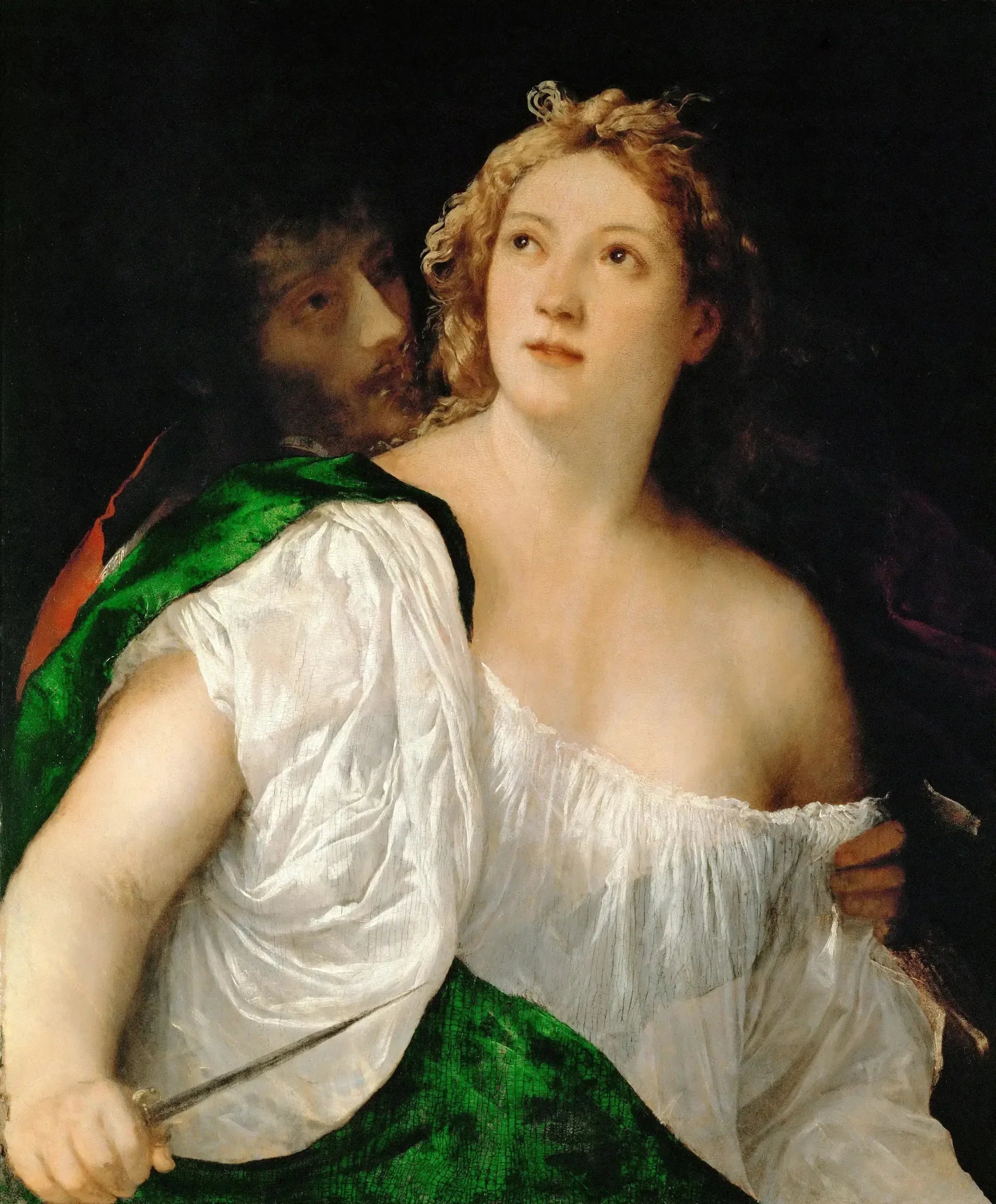 Tarquin et Lucrèce - Titian image 1 reproduction d’œuvre d’art à l’huile