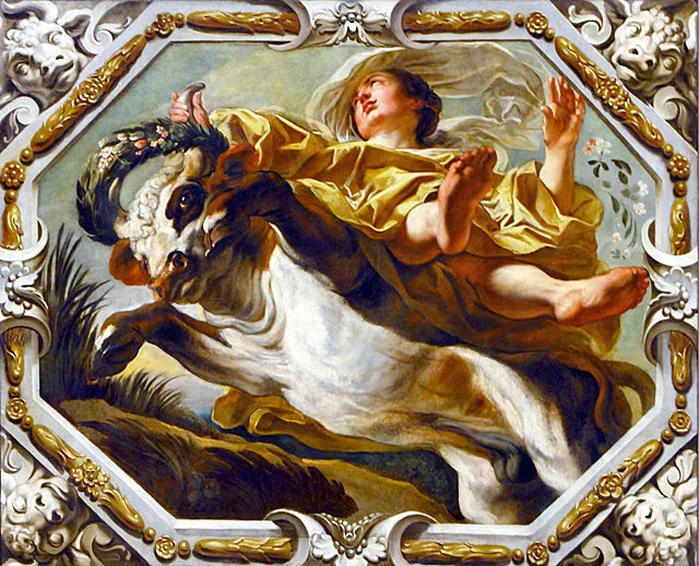 Taureau - Jacob Jordaens image 1 copie de tableau peinte à la main