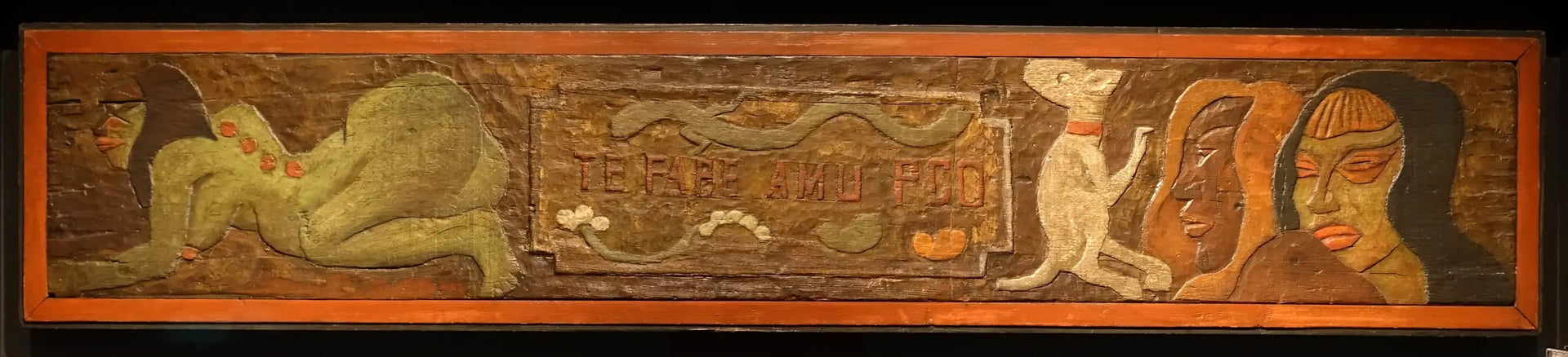 Te Fare Amu - Paul Gauguin image 1 tableau peint à l’huile sur toile