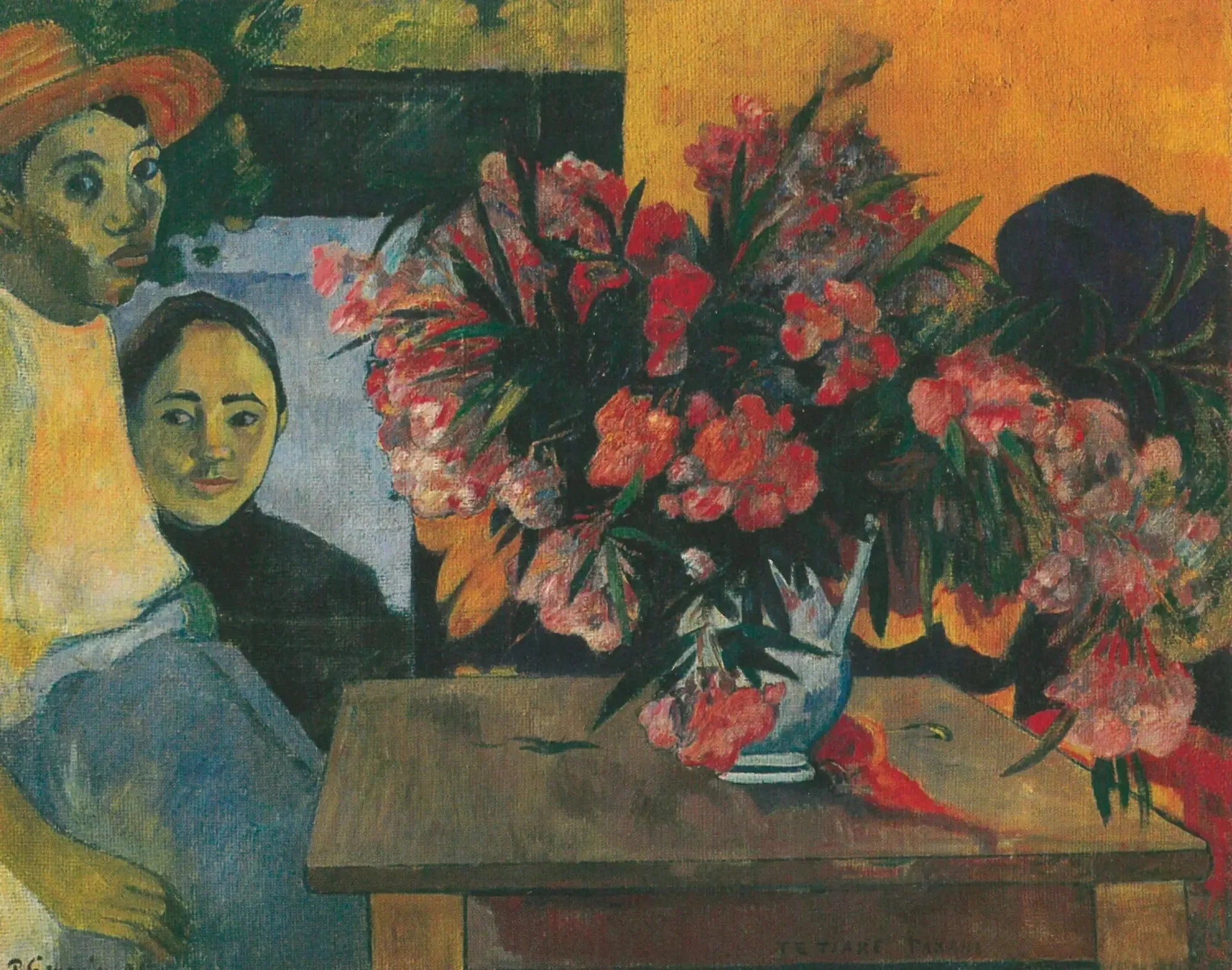 Te tiare farani - Paul Gauguin image 1 reproduction artisanale de tableau