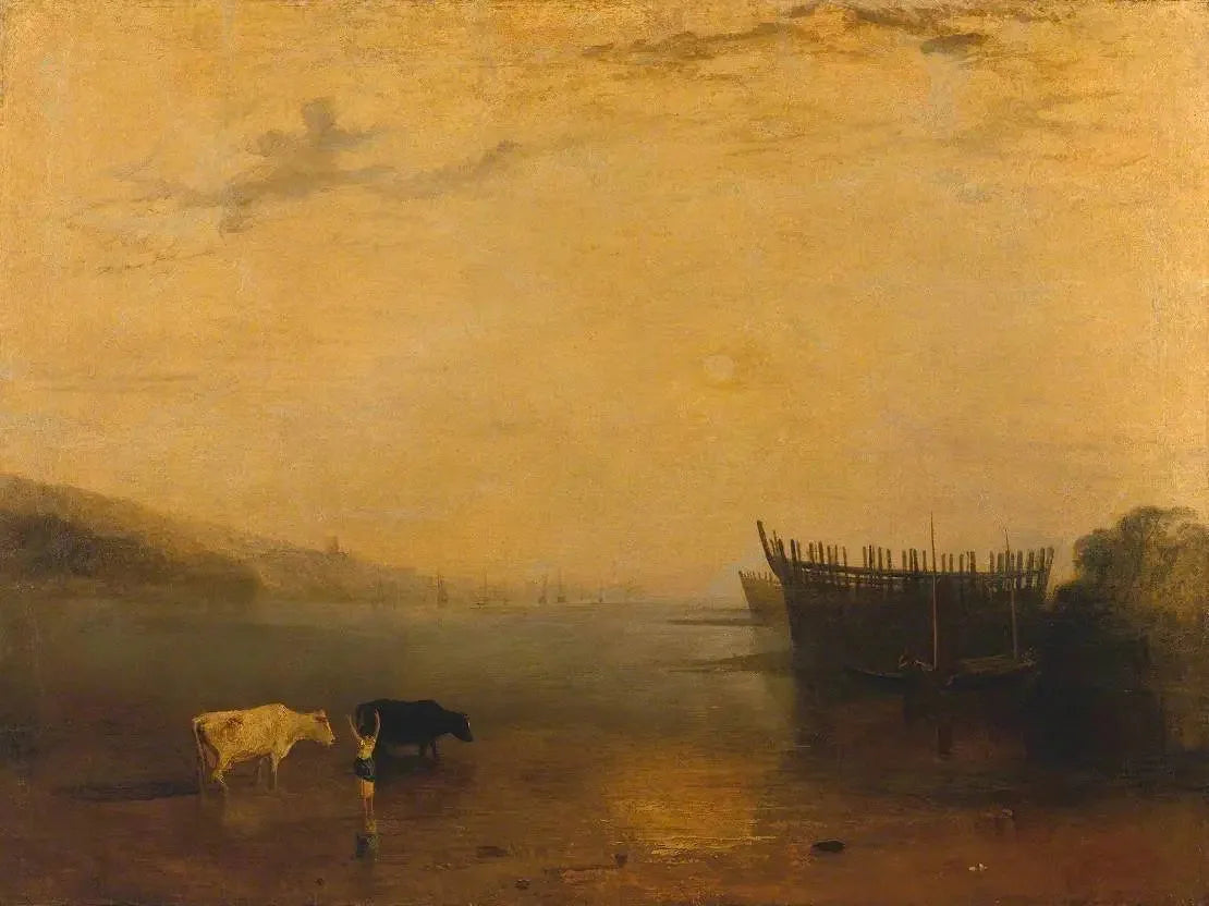 Teignmouth - J. M. W. Turner image 1 reproduction d’œuvre d’art à l’huile