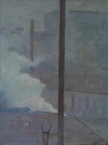 Telhados de Paris - Eliseu Visconti image 1 reproduction réalisée par Alpha Reproduction