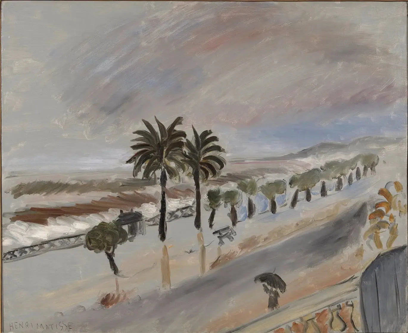 Tempête à Nice - Henri Matisse image 1 reproduction de peinture à l’huile