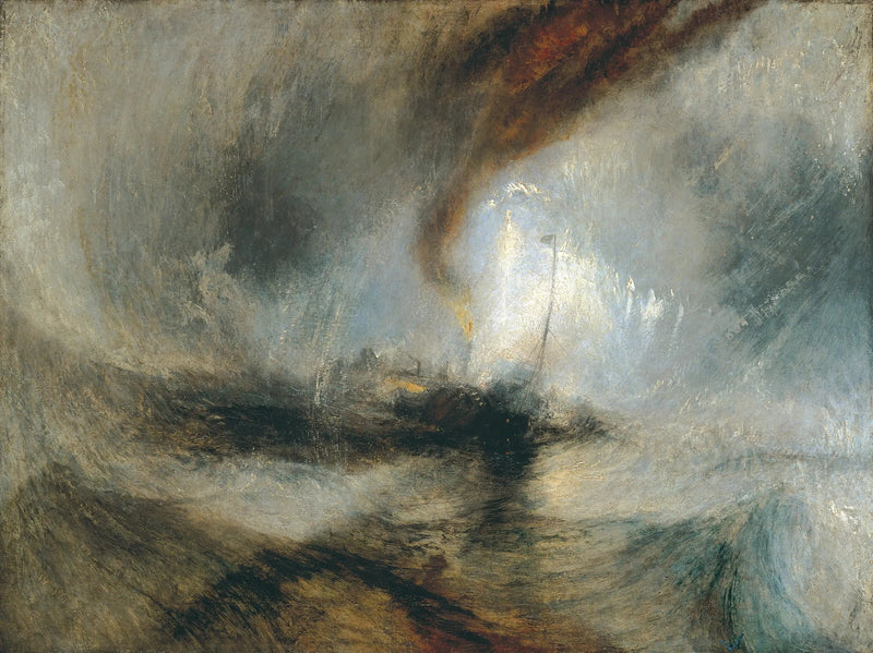 Tempête de neige en mer - J. M. W. Turner