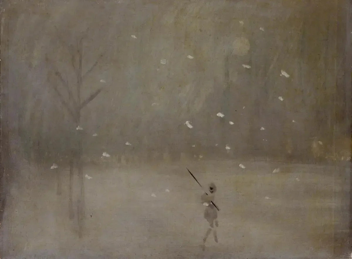 Tempête de neige : Nocturne - James Abbott McNeill Whistler image 1 reproduction artisanale de tableau