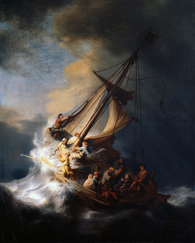 La Tempête sur la mer de Galilée – Rembrandt