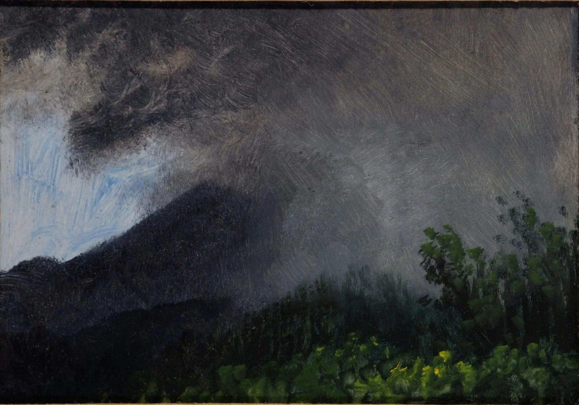 Tempête qui se prépare - Albert Bierstadt image 1 copie de tableau peinte à la main