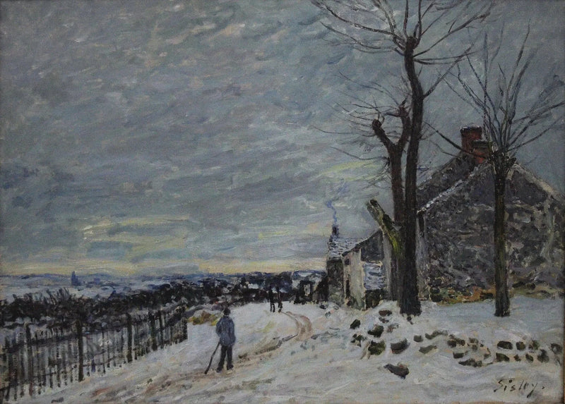 Temps de neige à Veneux-Nadon - Alfred Sisley